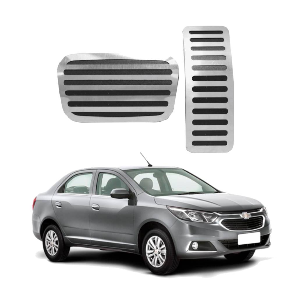 Pedaleira E Soleira At Liso Chevrolet Cobalt - 1
