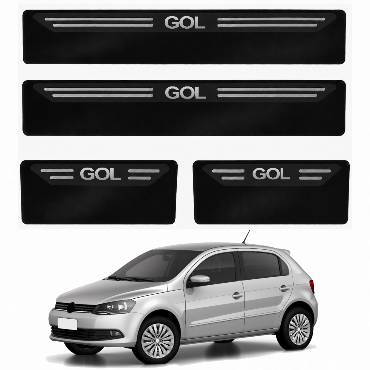 Soleira Black Volkswagen Gol - 2