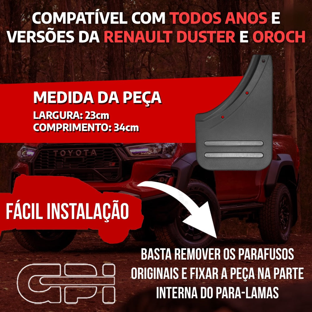 Apara Barro Traseiro Direito Duster Oroch