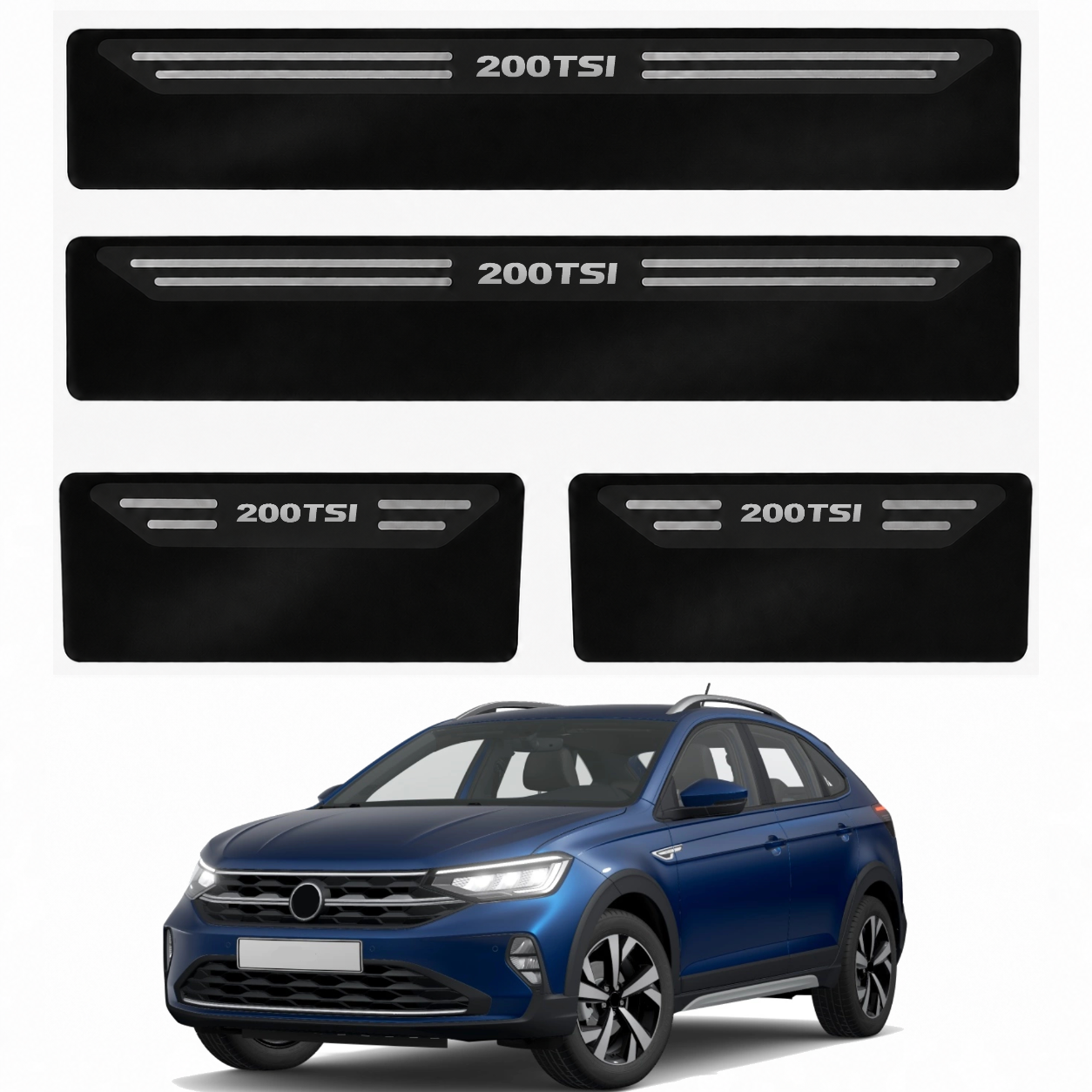 Soleira Black Volkswagen Nivus 200 Tsi - 2