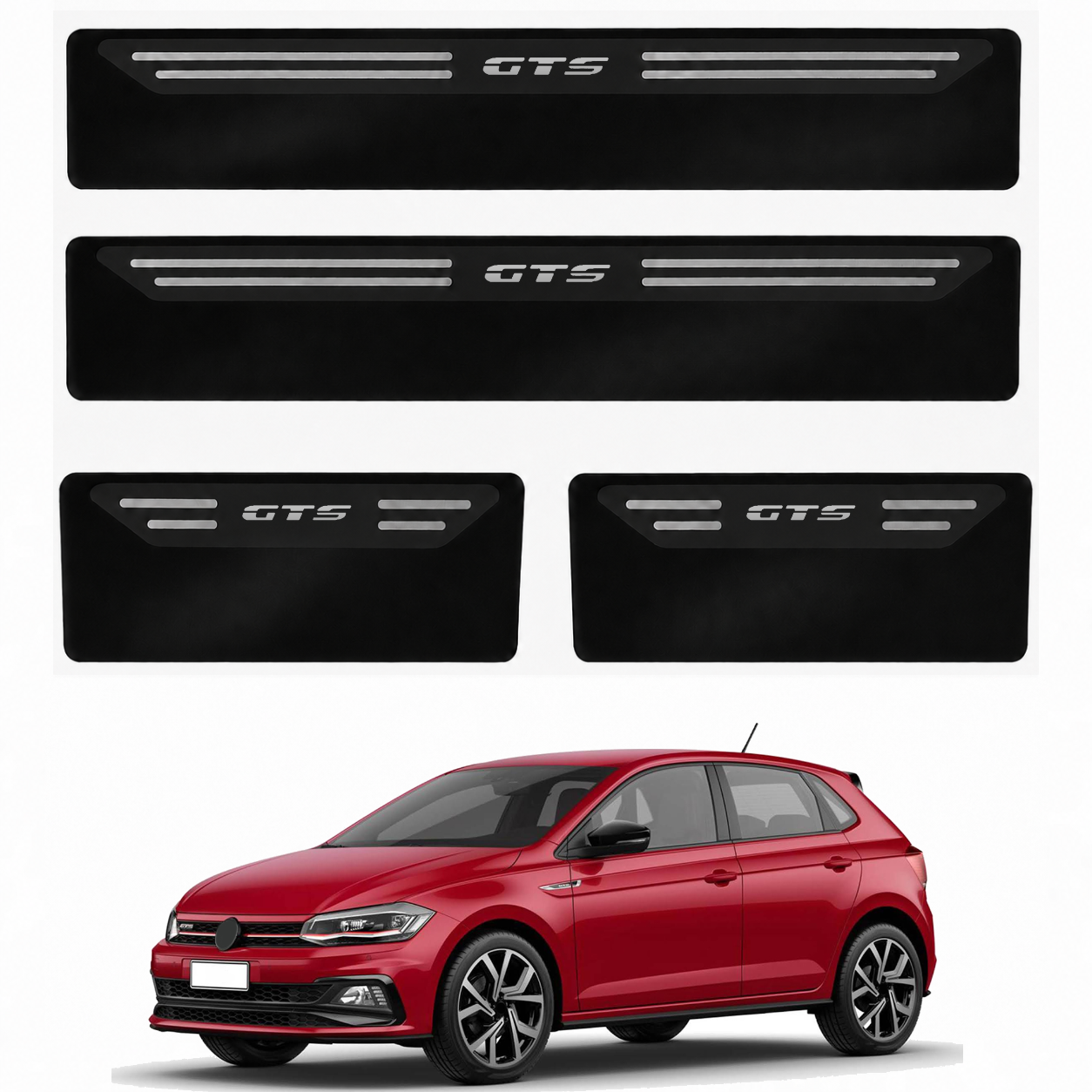 Soleira Black Volkswagen Polo Gts - 2