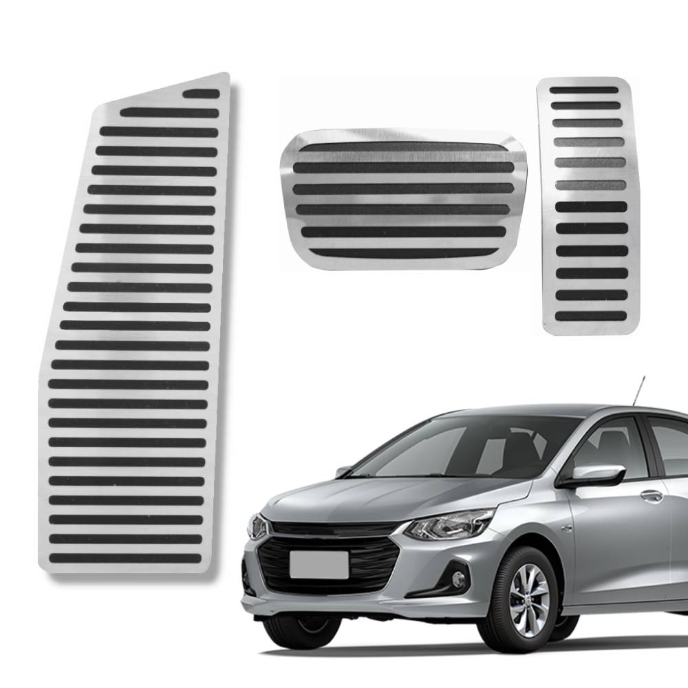 Descanso E Pedaleira Lisa At Chevrolet Onix Plus - 1