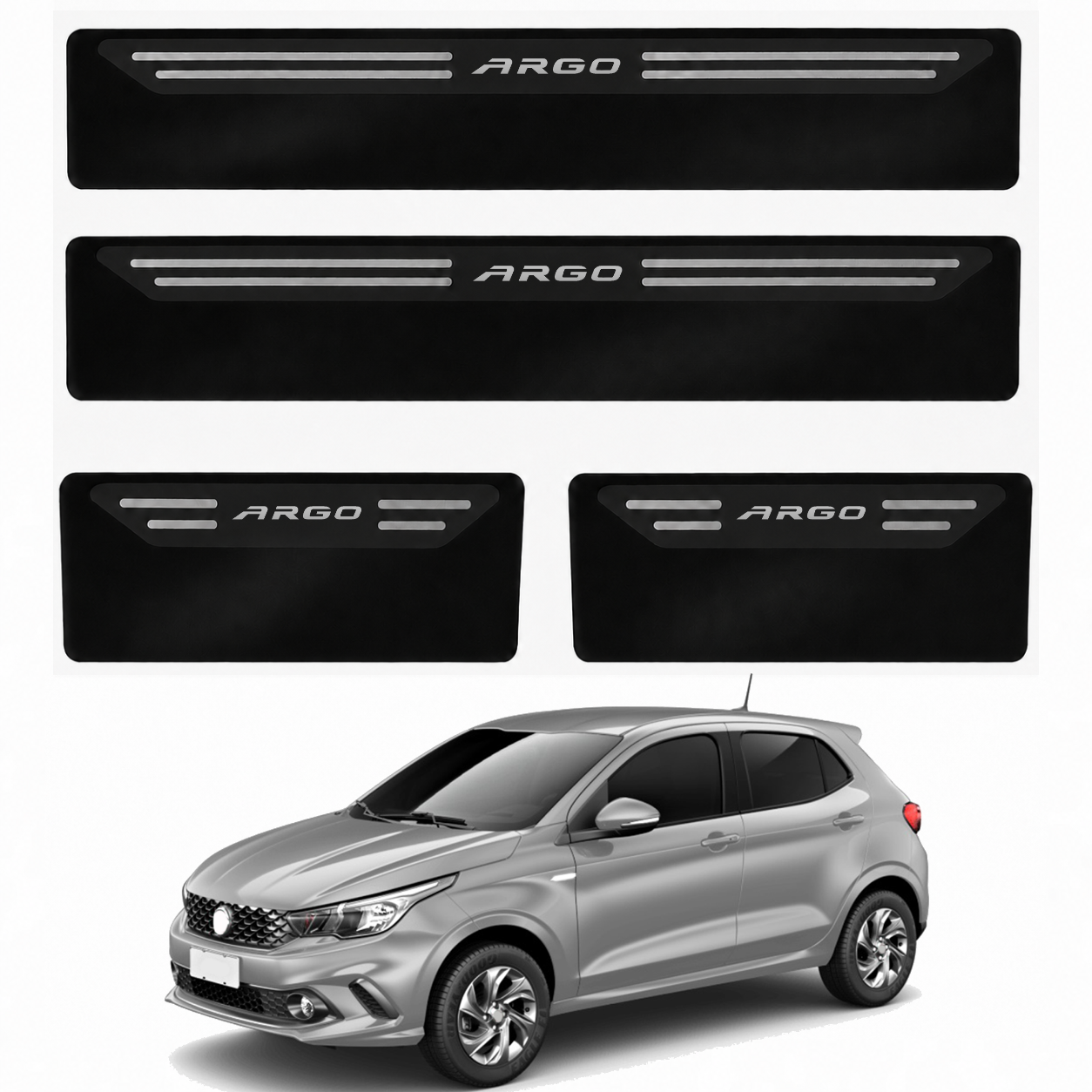 Soleira Black Fiat Argo - 2