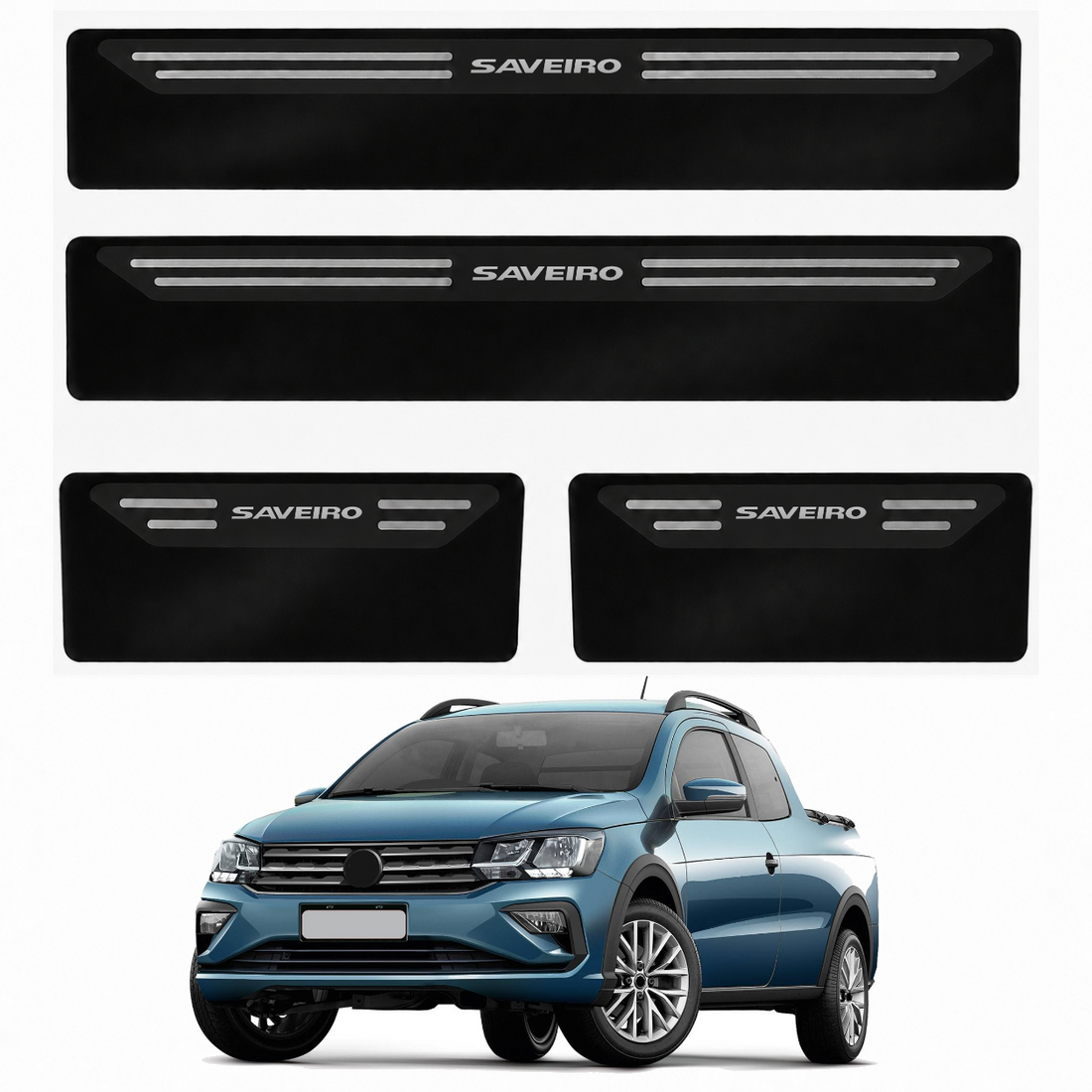 Soleira Black Volkswagen Saveiro - 1
