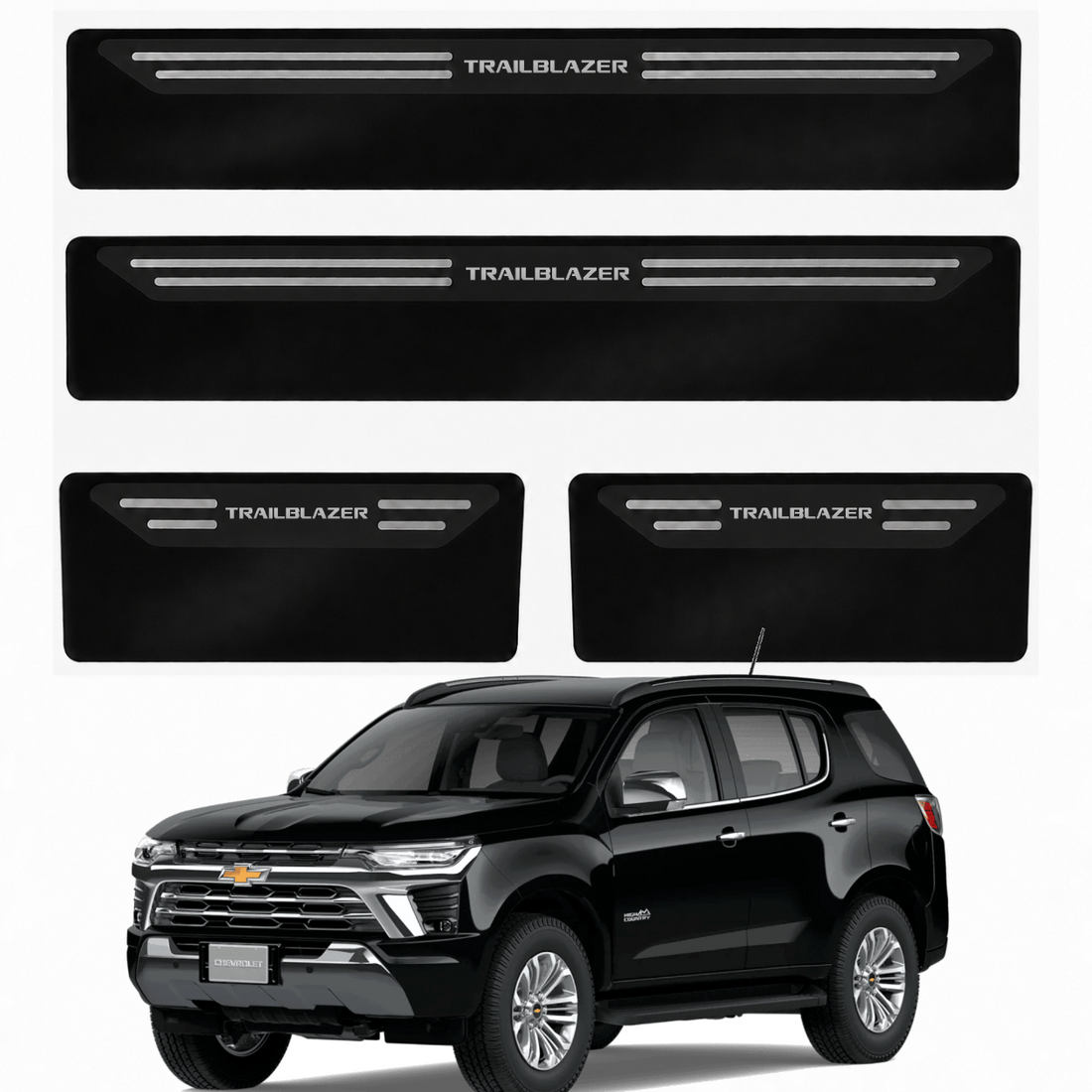 Soleira Black Chevrolet Trailblazer - 1