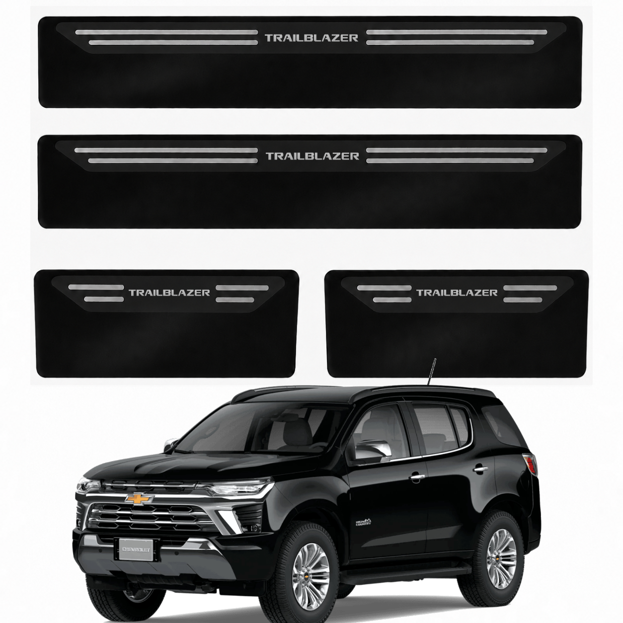 Soleira Black Chevrolet Trailblazer - 2