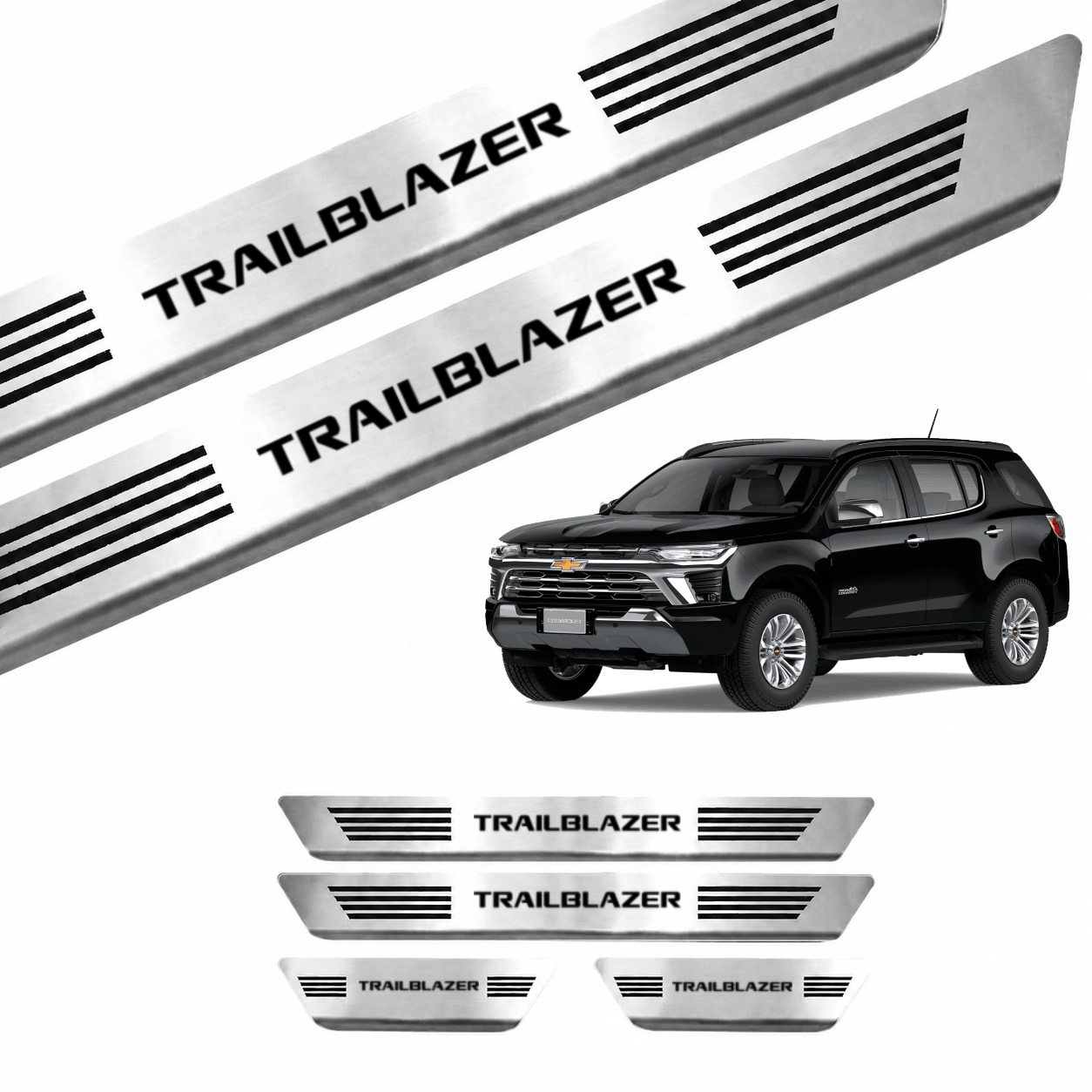 Soleira Curvada Chevrolet Trailblazer - 2