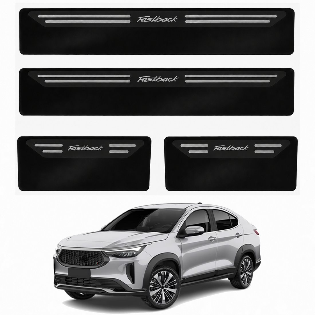 Soleira Black Fiat Fastback - 1