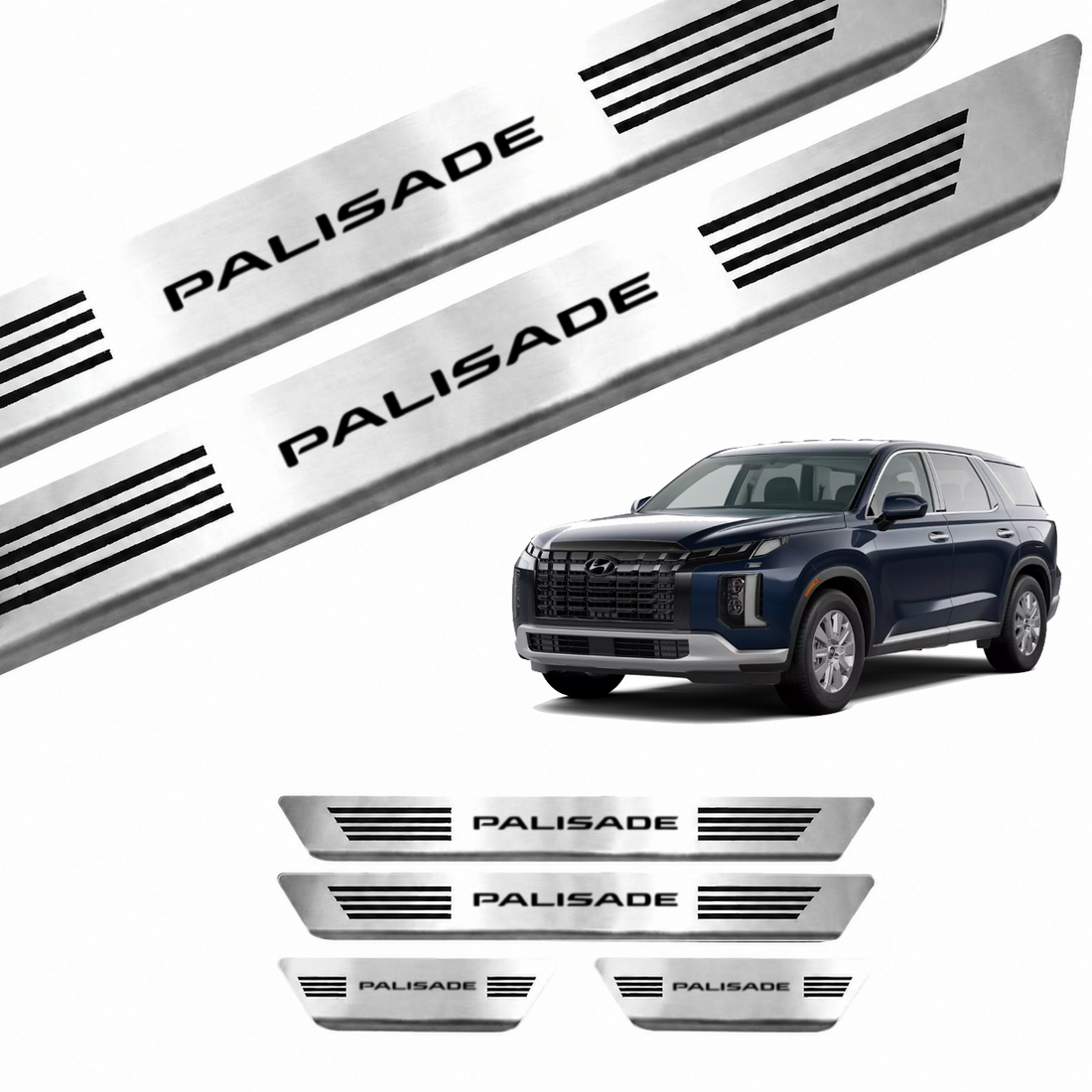 Soleira Curvada Hyundai Palisade - 1