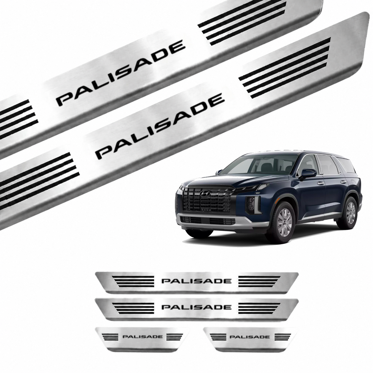 Soleira Curvada Hyundai Palisade - 2