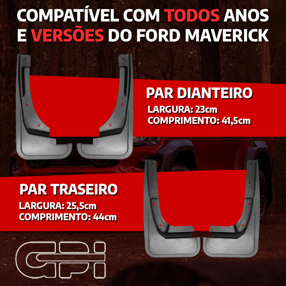 Kit Apara Barro Lameira Ford Maverick
