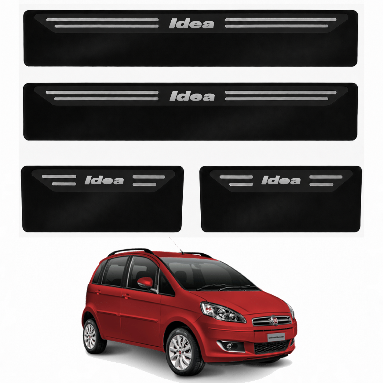 Soleira Black Fiat Idea - 2
