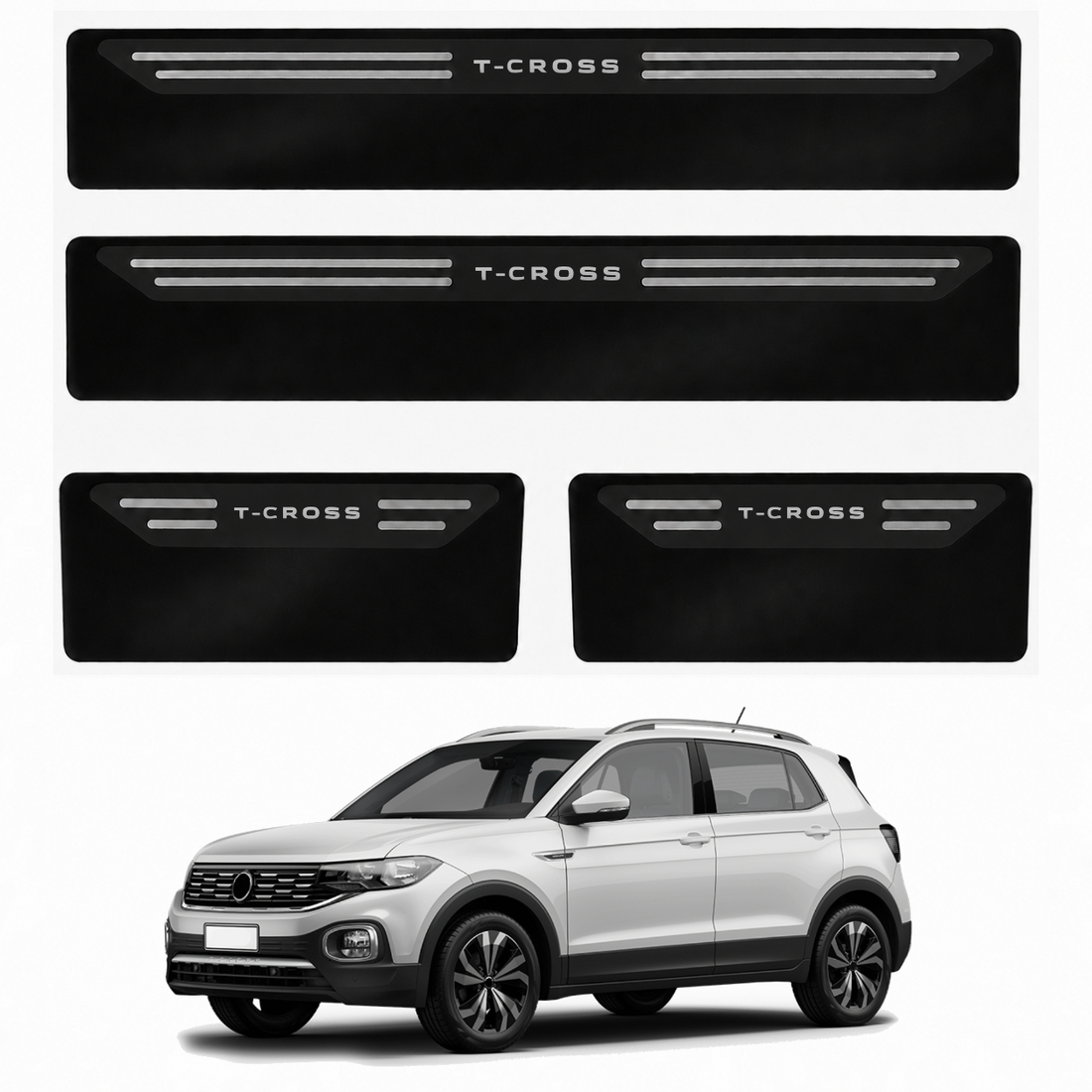 Soleira Black Volkswagen T Cross - 1