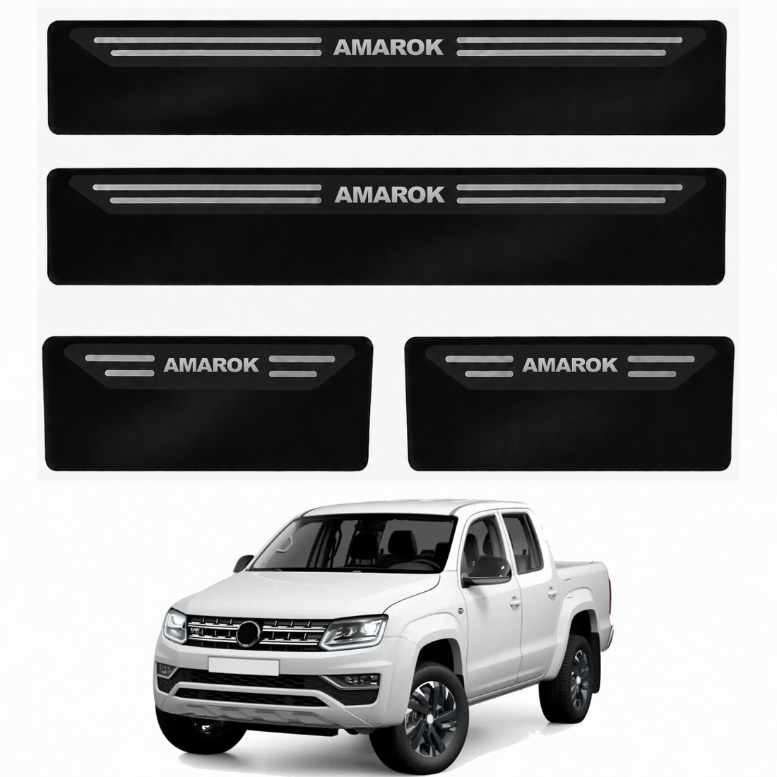 Soleira Black Volkswagen Amarok - 1