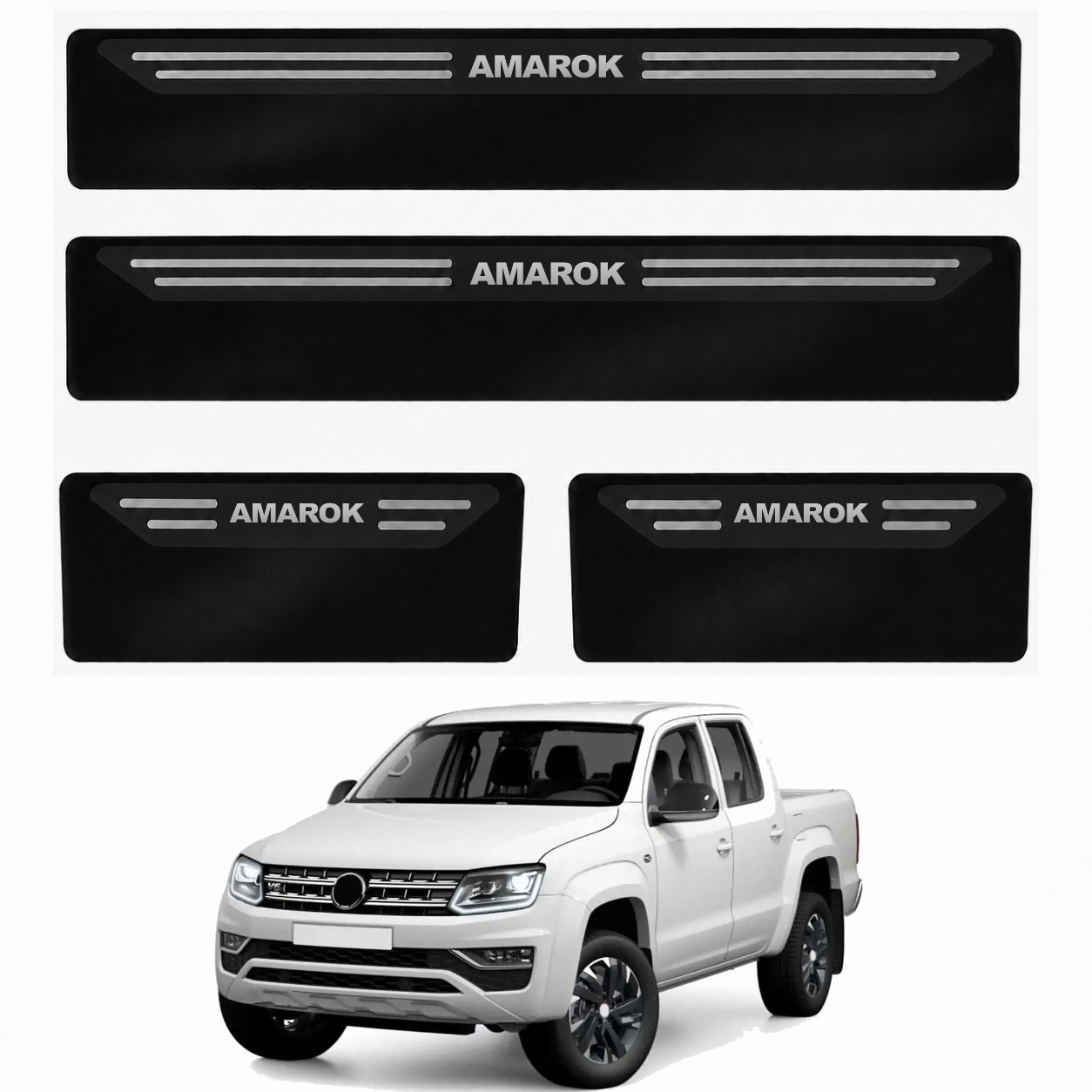Soleira Black Volkswagen Amarok - 2