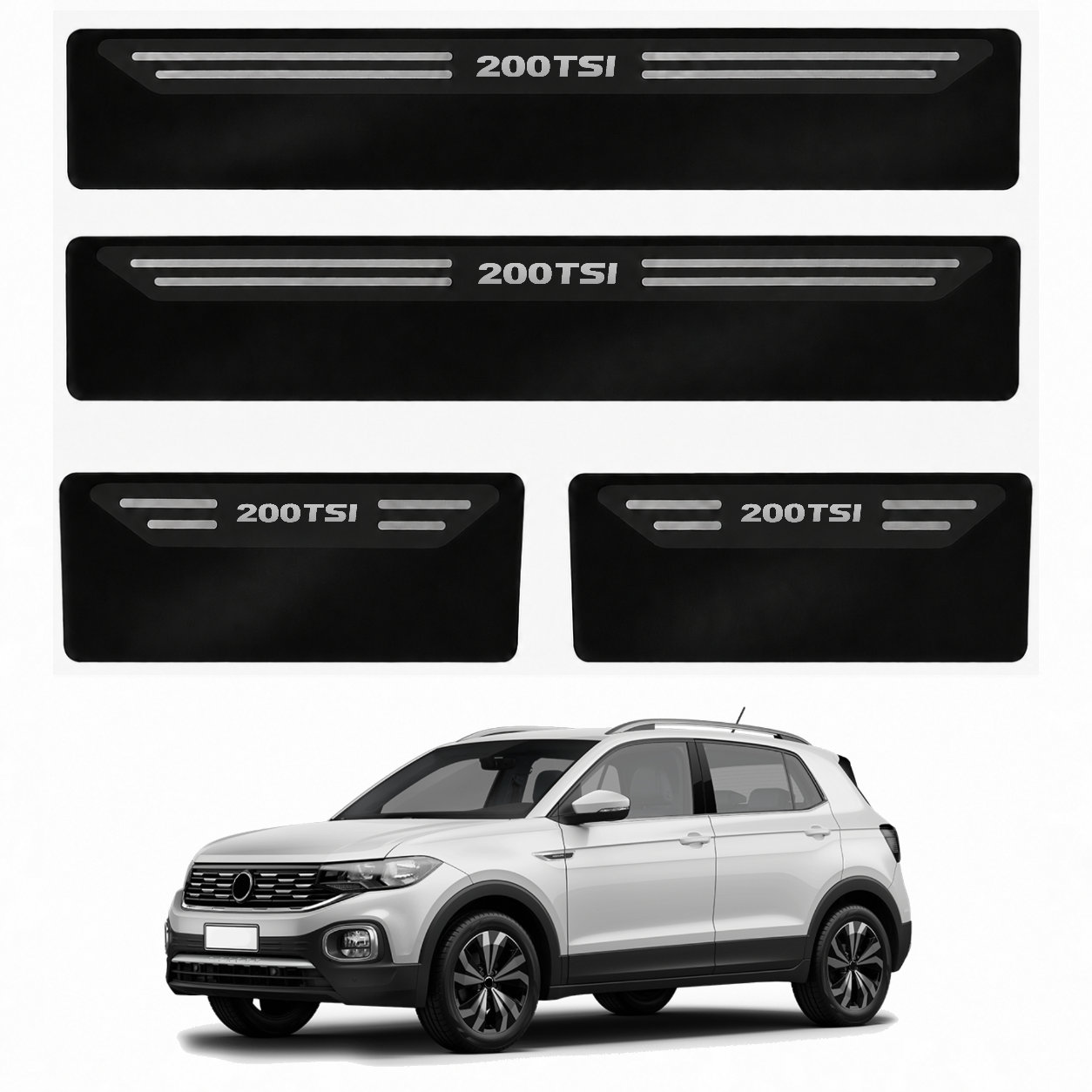 Soleira Black Volkswagen T Cross 200 Tsi - 2