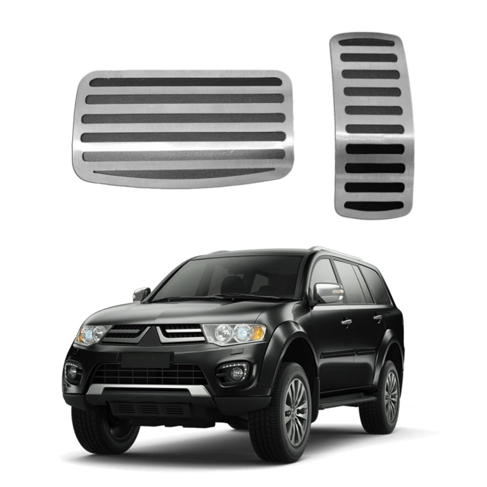 Pedaleira em Aço Inox Mitsubishi Pajero Dakar