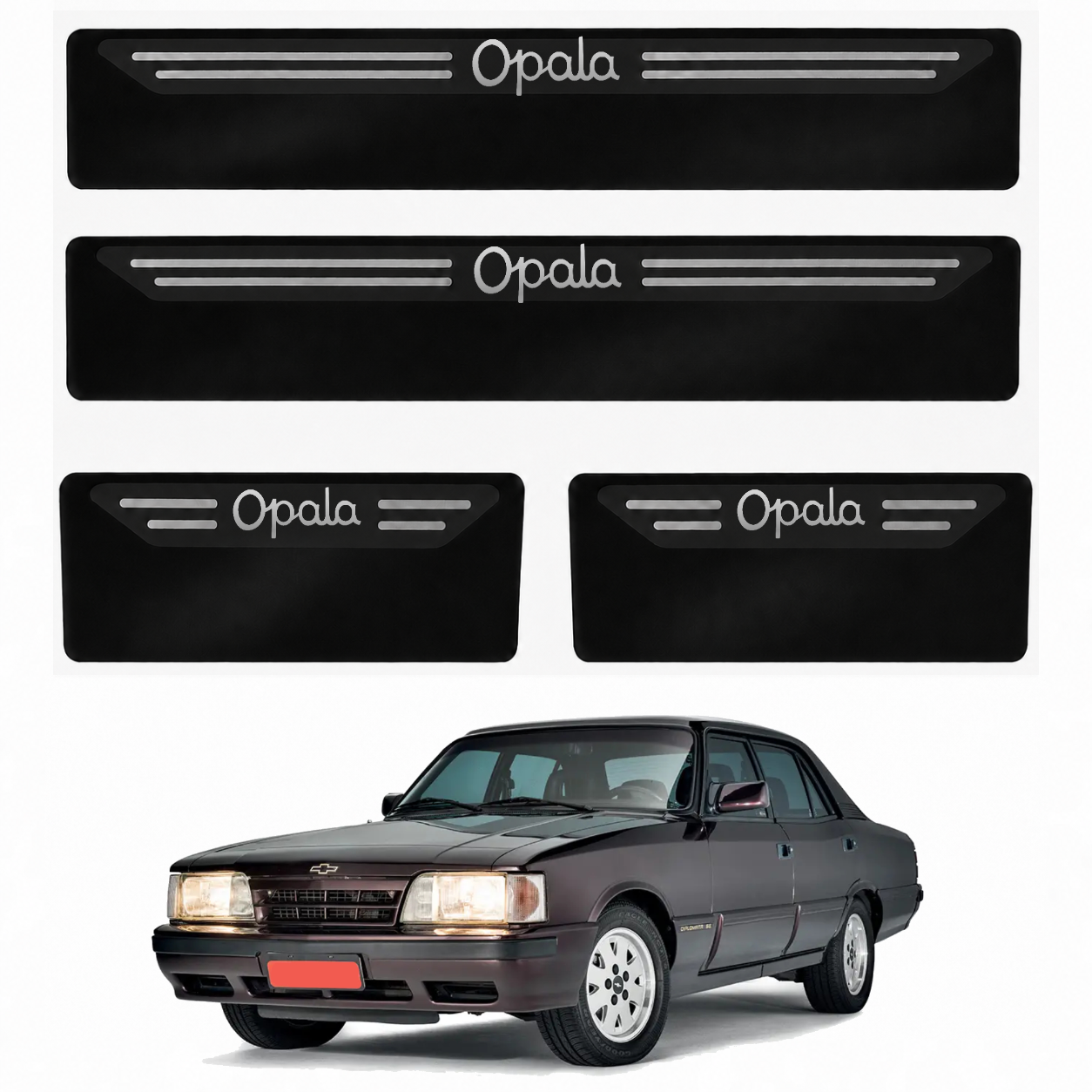 Soleira Black Chevrolet Opala - 2