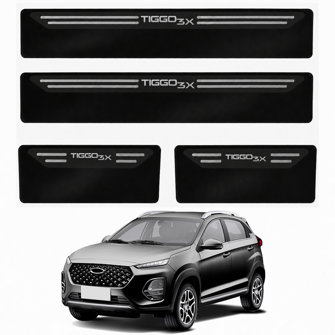 Soleira Black Chery Tiggo 3x - 1