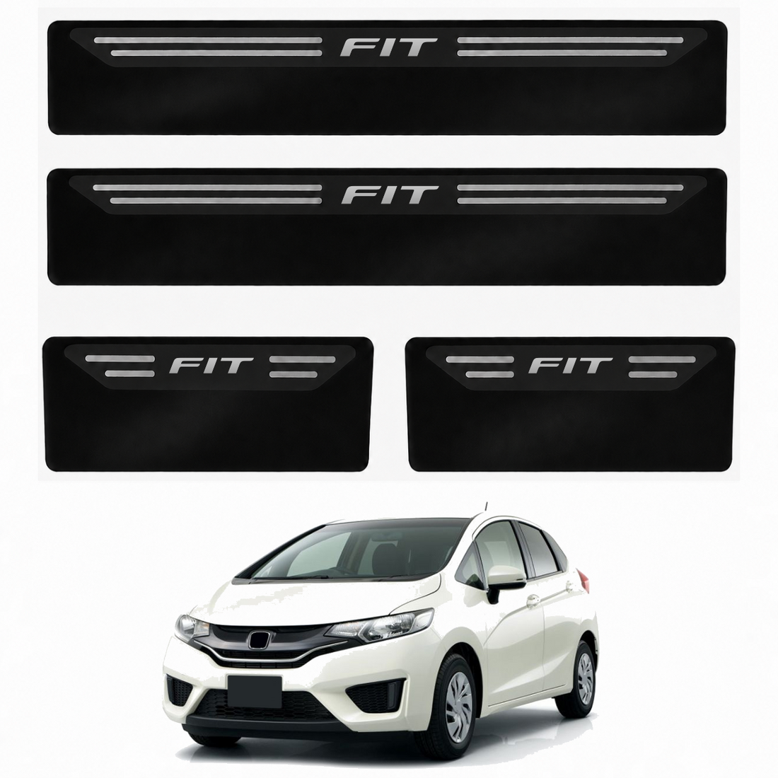 Soleira Black Honda Fit - 1