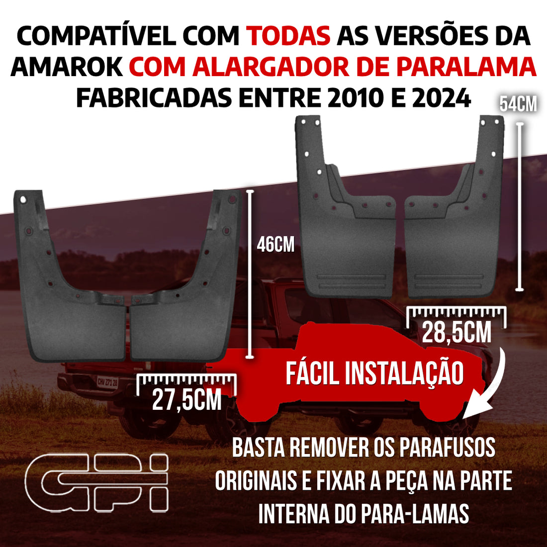 Kit Apara Barro Lameira Amarok 2010 A 2023