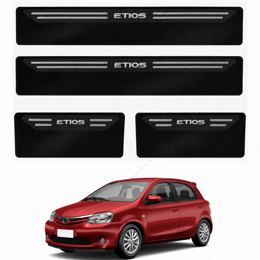 Soleira Black Toyota Etios - 1