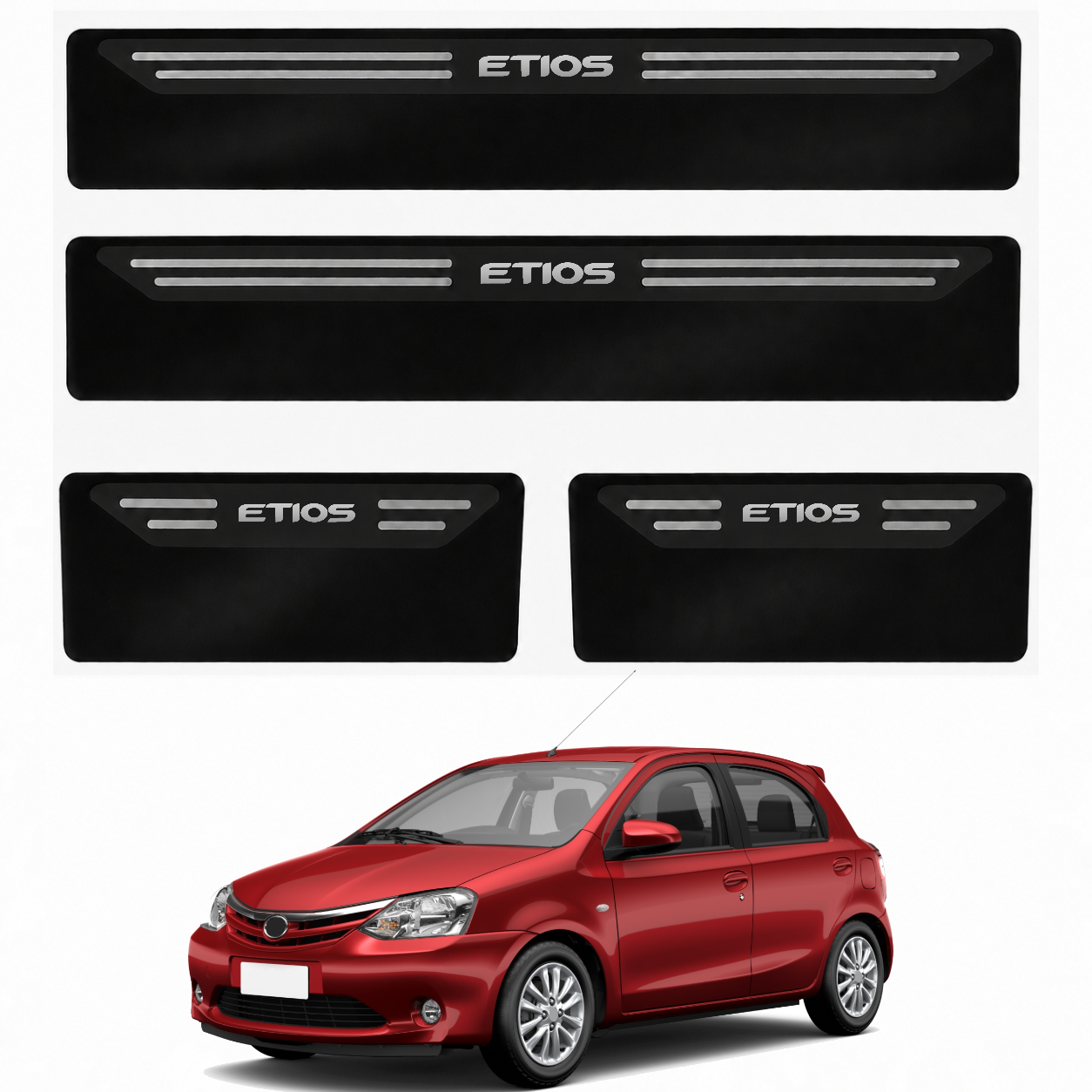 Soleira Black Toyota Etios - 2