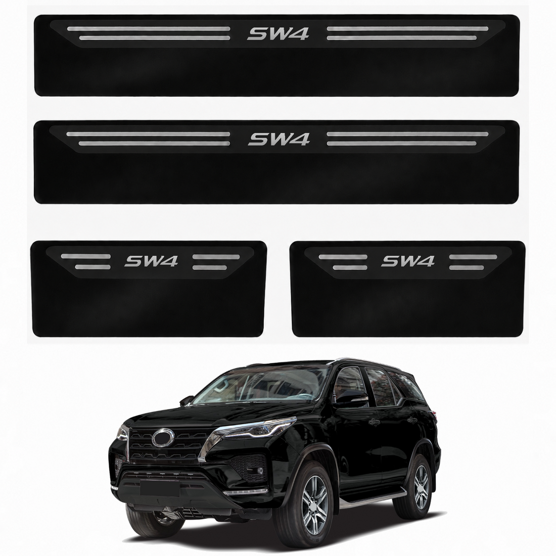 Soleira Black Toyota Sw4 - 1
