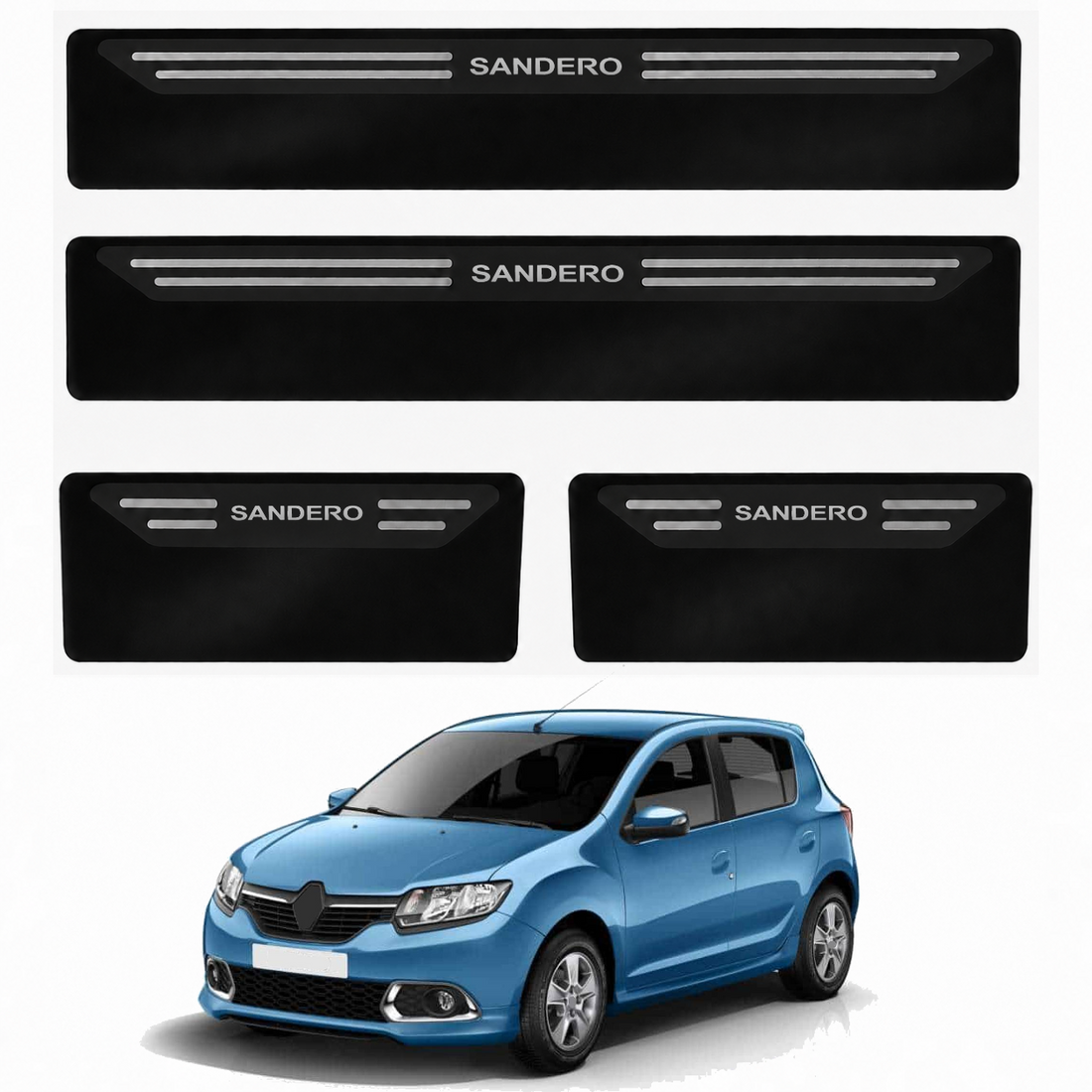 Soleira Black Renault Sandero - 1
