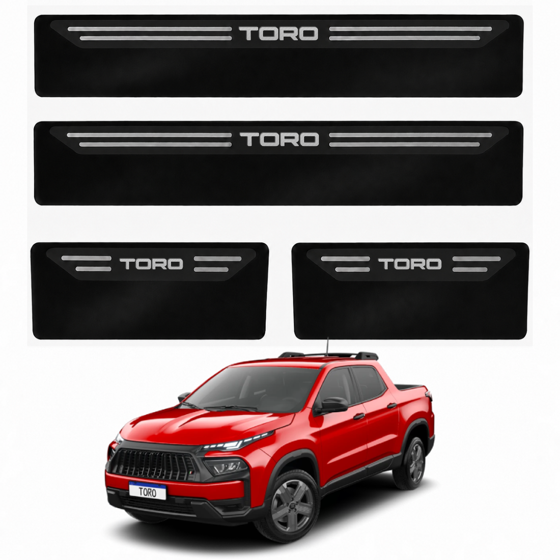 Soleira Black Fiat Toro 2025 Em Diante - 1