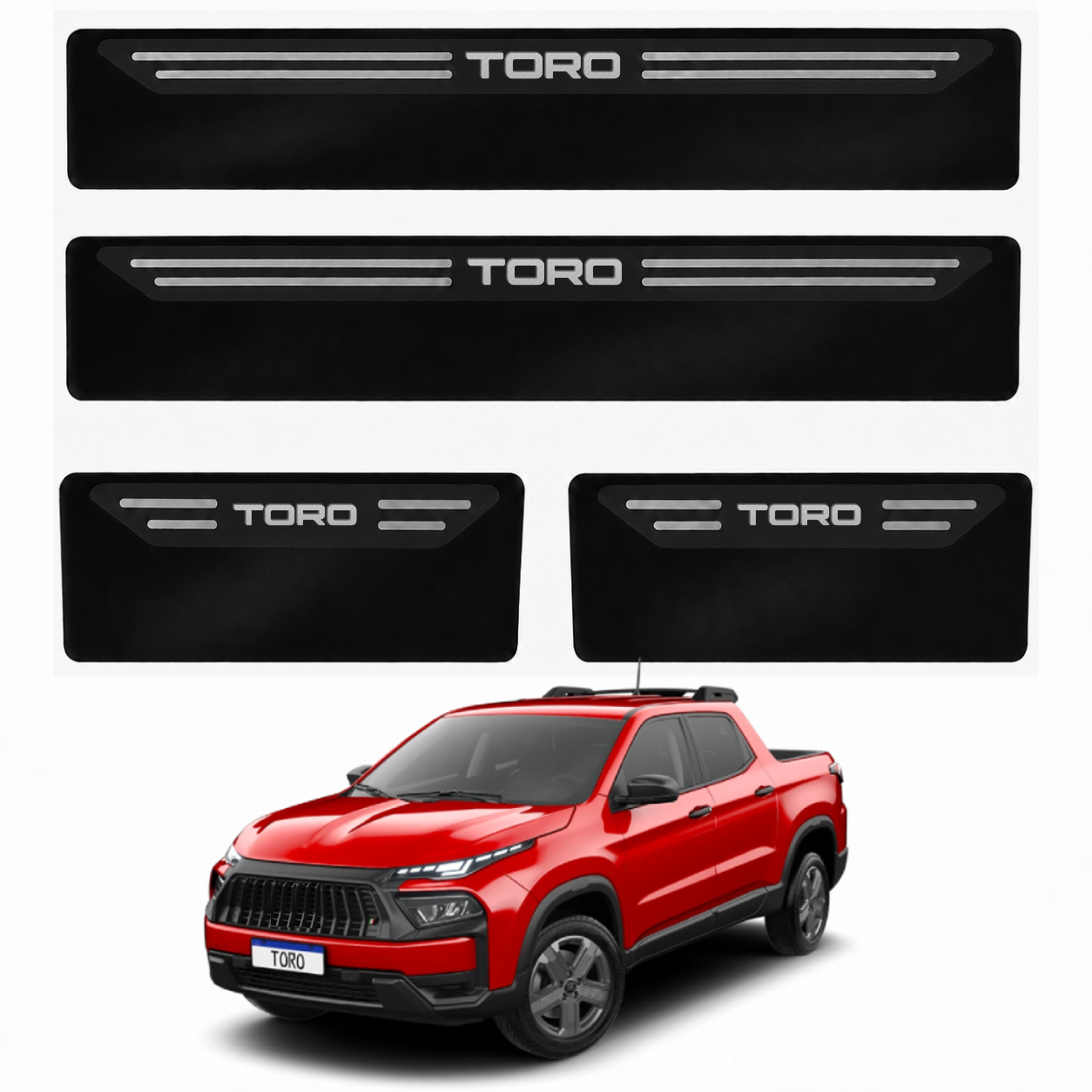 Soleira Black Fiat Toro 2025 Em Diante - 2