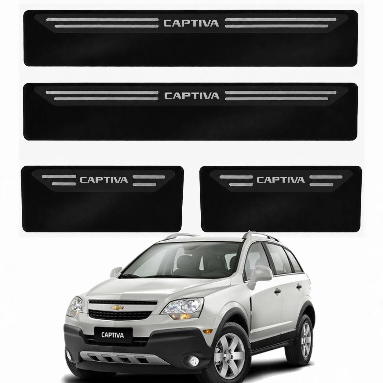 Soleira Black Chevrolet Captiva - 2