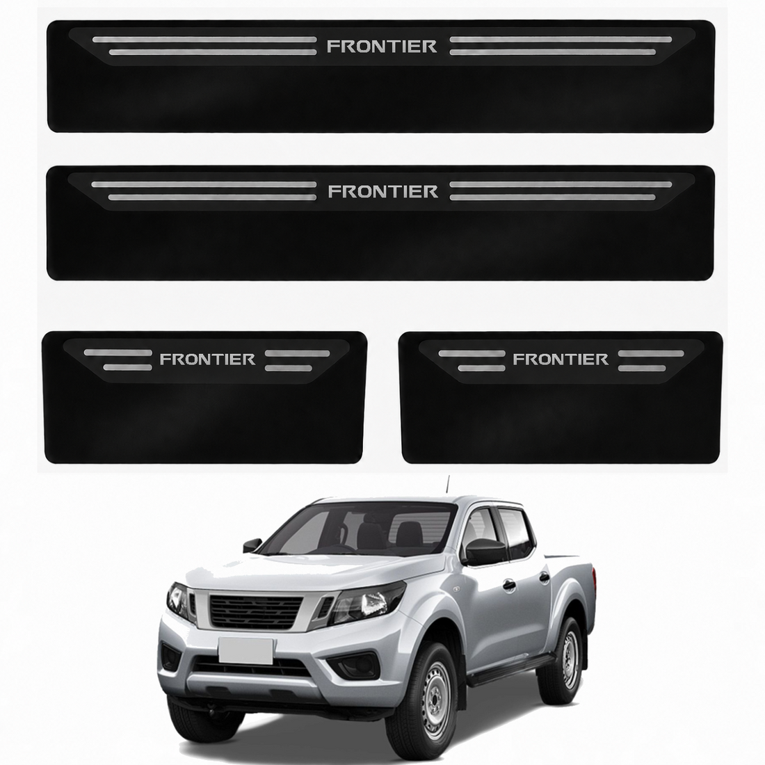 Soleira Black Nissan Frontier - 1
