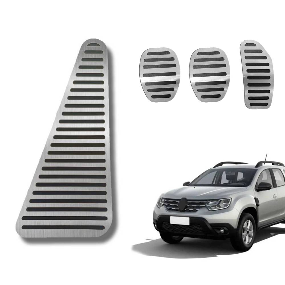 Descanso E Pedaleira Lisa Mt Renault Duster 21 Em Diante - 1