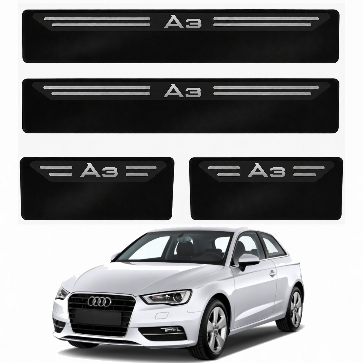 Soleira Black Audi A3 - 2