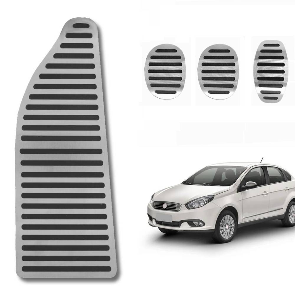 Descanso E Pedaleira Lisa Mt Fiat Grand Siena - 1