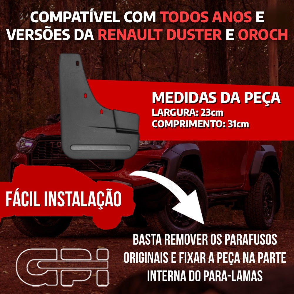Apara Barro Dianteiro Esquerdo Duster Oroch
