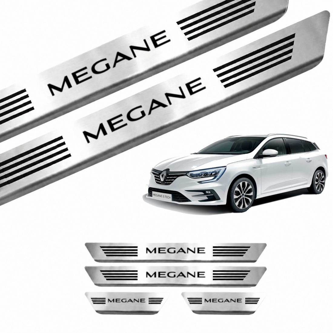 Soleira Curvada Renault Megane - 1