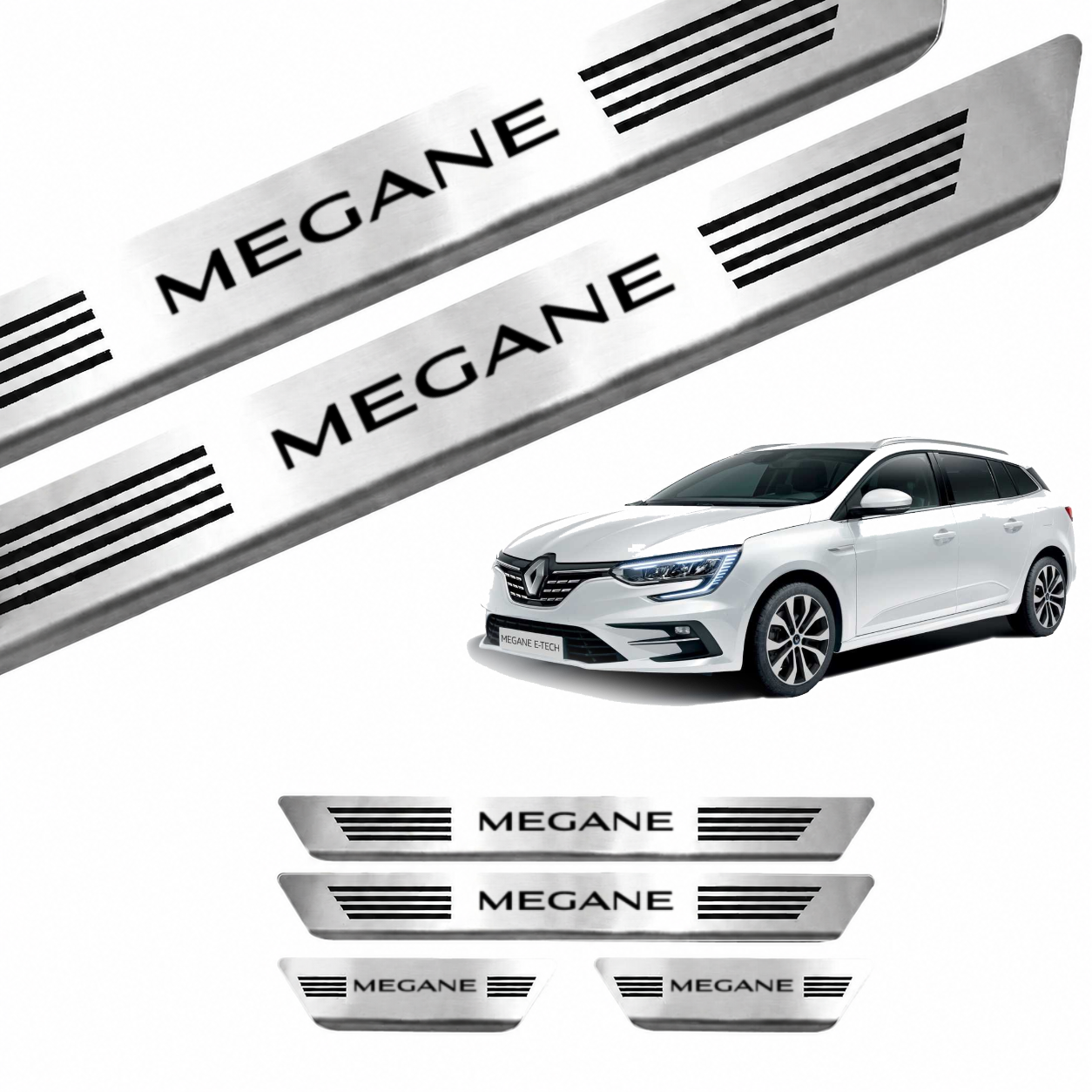 Soleira Curvada Renault Megane - 2