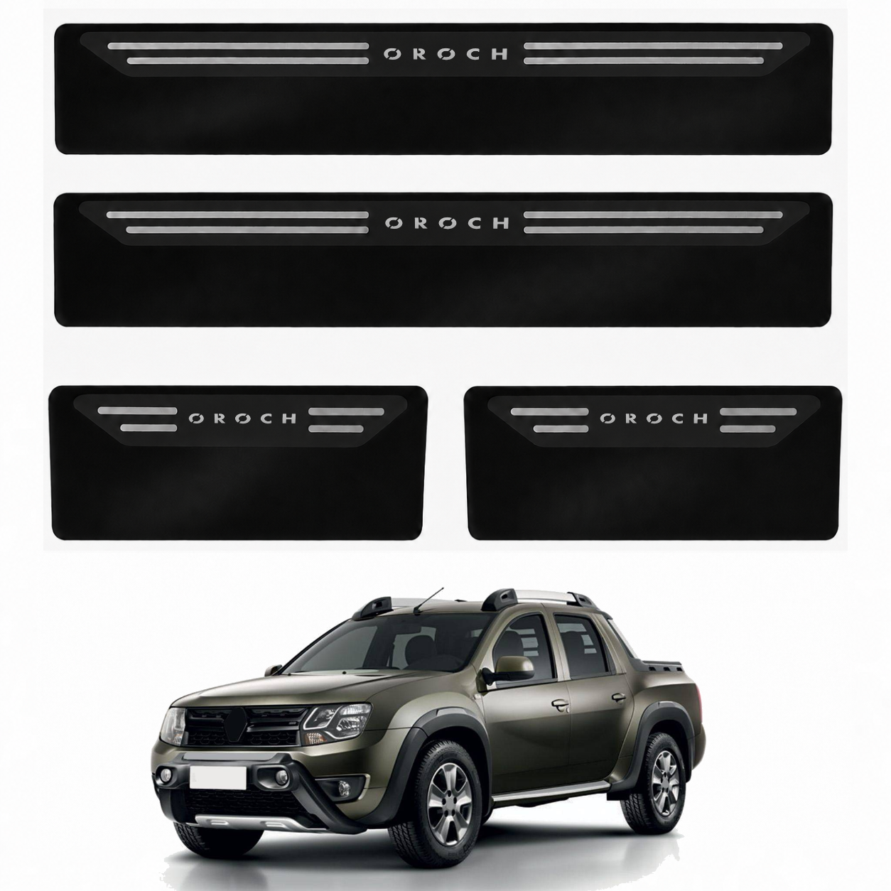 Soleira Black Renault Oroch - 2