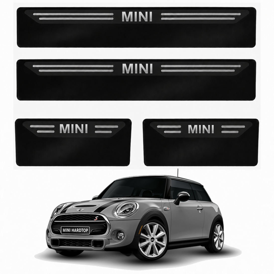 Soleira Black Mini Cooper - 1
