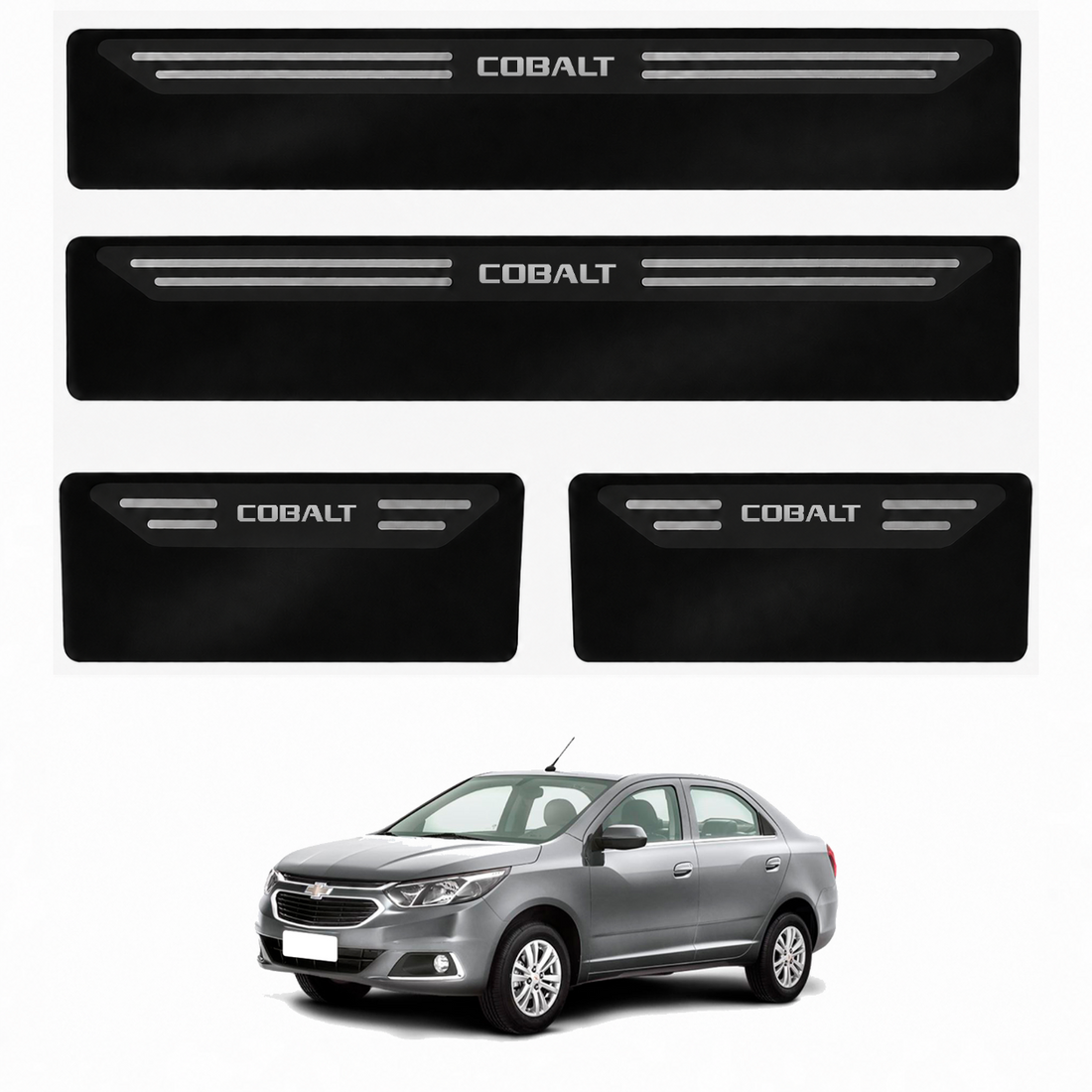 Soleira Black Chevrolet Cobalt - 1