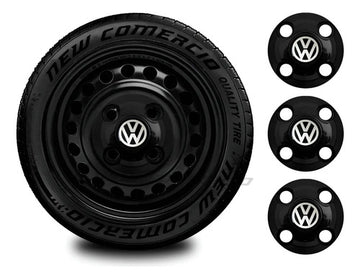 Kit Calotinhas new black Volkswagen Aro 13, 14 e 15