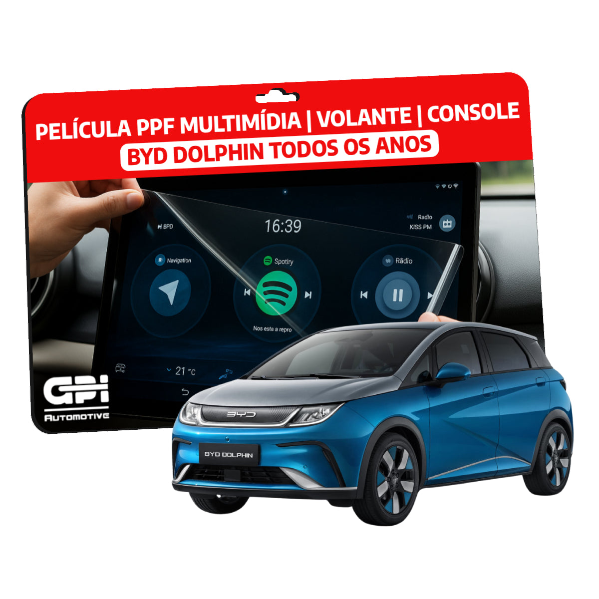 Película PPF BYD Dolphin