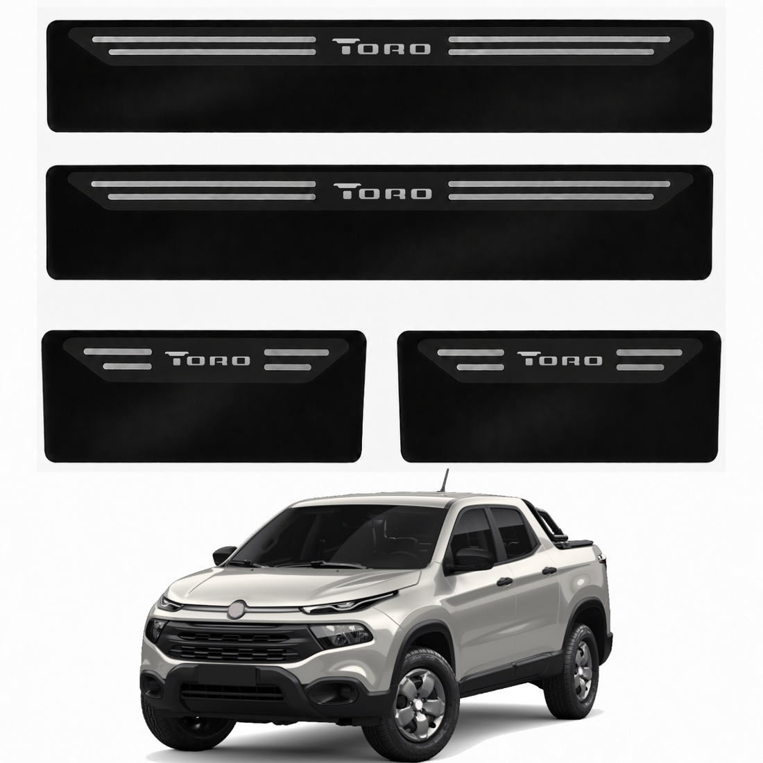 Soleira Black Fiat Toro - 1