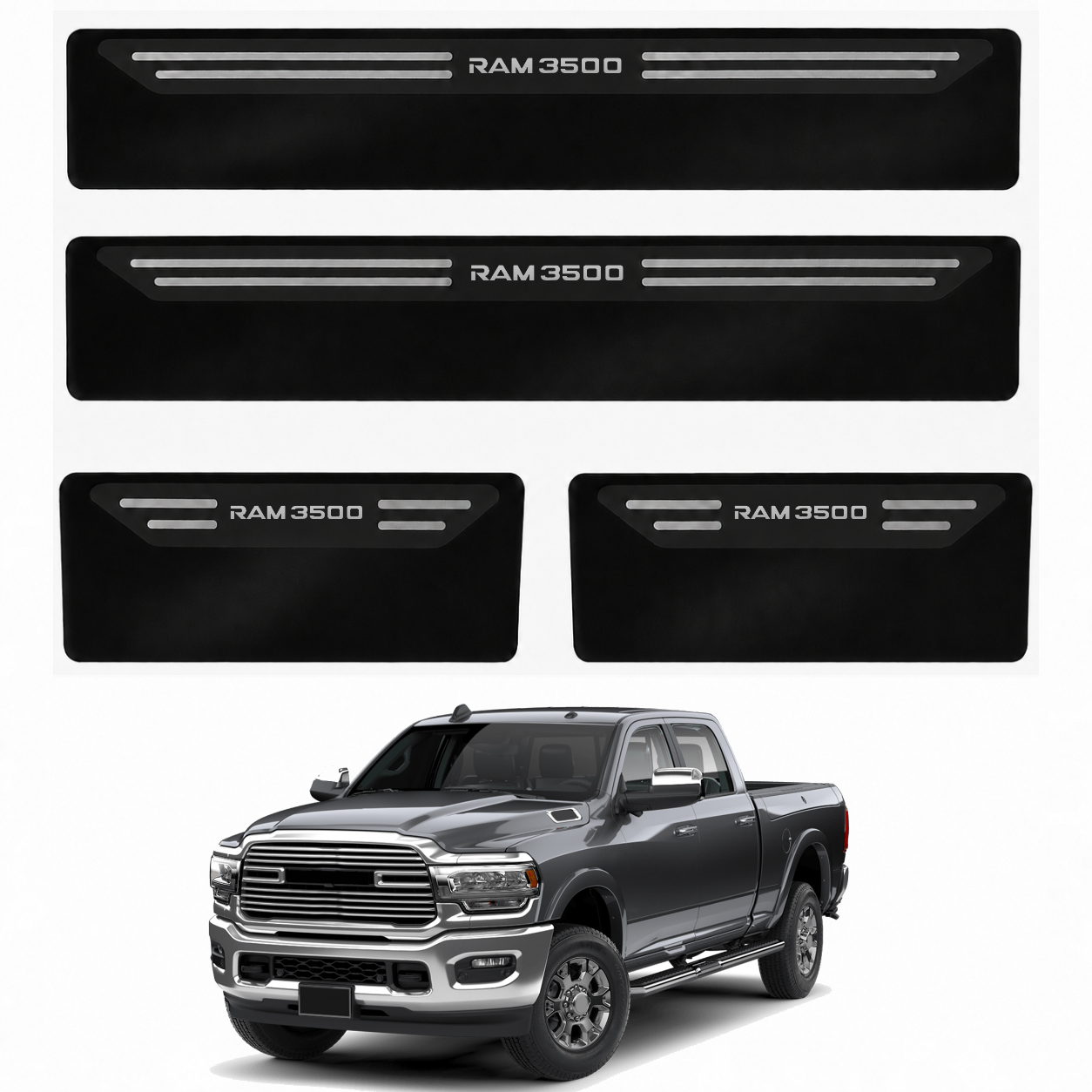 Soleira Black Dodge Ram 3500 - 2