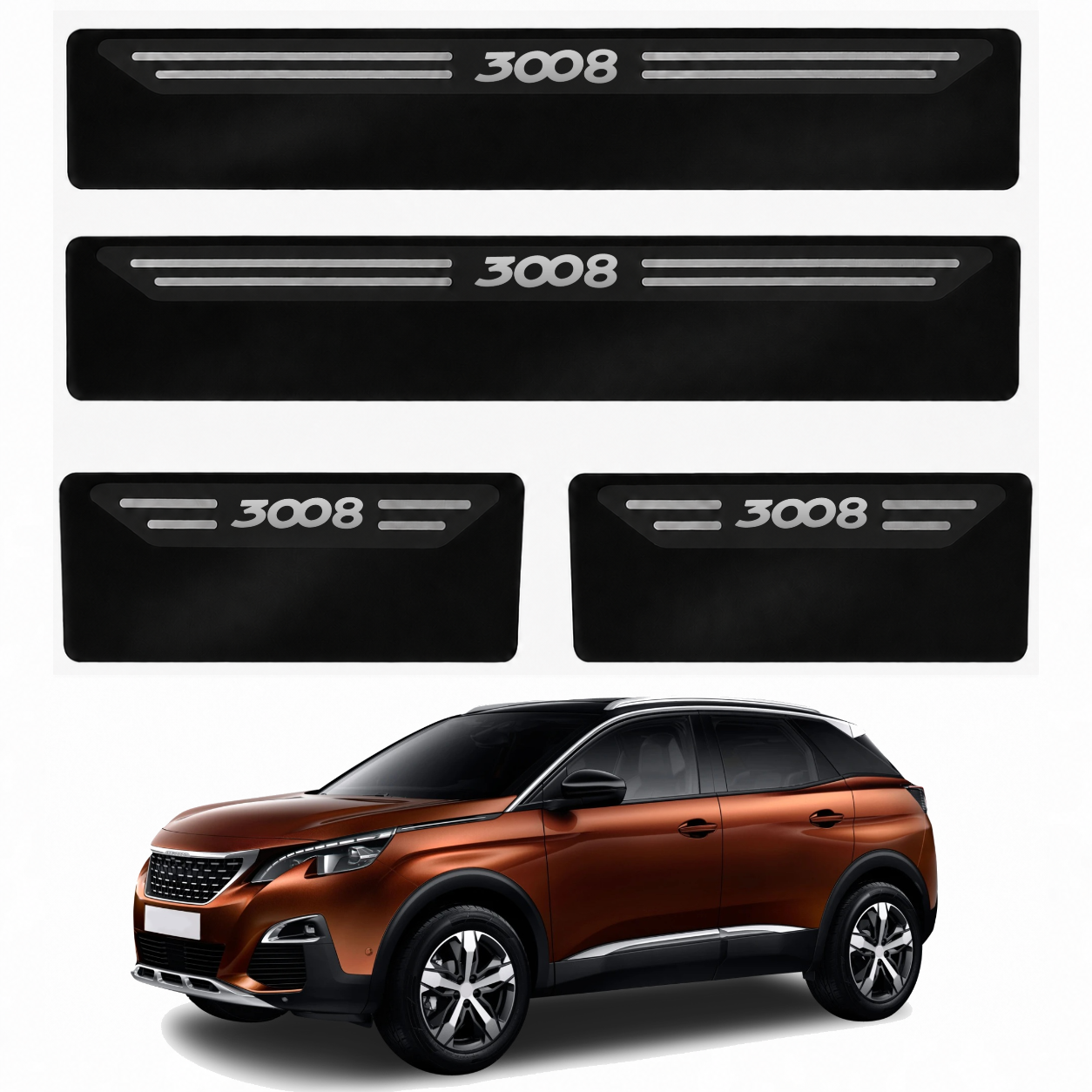 Soleira Black Peugeot 3008 - 2