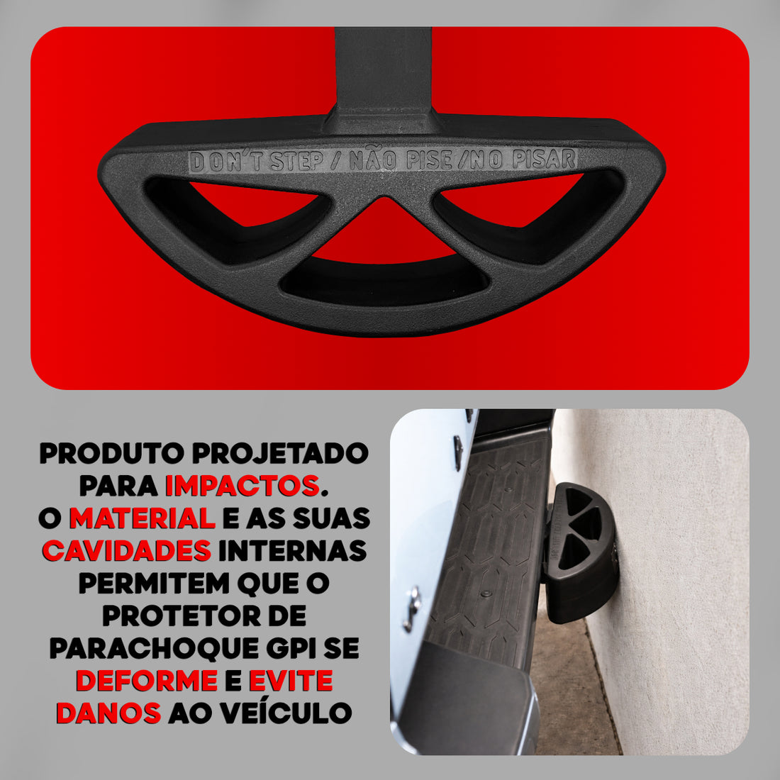 Protetor de Parachoque Linha Titan