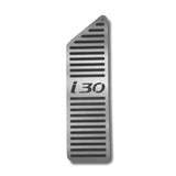 Descanso de pé em aço inox Hyundai i30 2010/2012