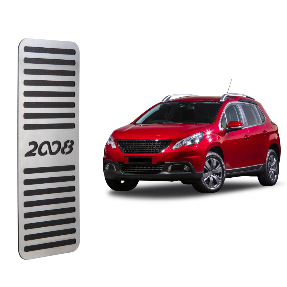 Descanso de pé em aço inox Peugeot 2008